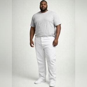 Beyond The Limit Premium White Denim Jeans Men's Big & Tall Various Sizes ✨️NWT